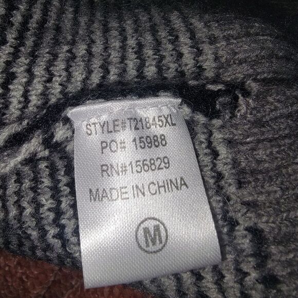 White Birch Boutique Nwot open front camo cardigan sweater size Medium - Picture 5 of 7